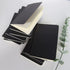 TWONE Pocket Notebook, 12 Pack Thin Cover Small Notebook for Taking Notes, Plain Paper, 30 Sheets, 3-1/2” x 5-1/2”, Black Cover...