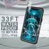 Diverbox for iPhone 12 Waterproof Case,Waterproof Shockproof Dustproof IP68 Full-Body Hard Case Built-in Screen Protector Underwater Outdoor Water...