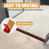Floor Transition Strip, 3.3 Ft Self Adhesive Vinyl Flooring Transition Strips Wood to Tile Floor Divider Strip for Joining Floor Gaps Tiles Carpet...