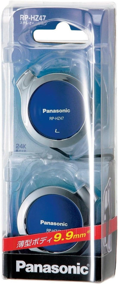 Panasonic Clip Headphones Blue RP-HZ47-A (Japan Import)...