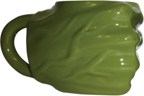 Vandor 54928 Marvel Hulk Fist Shaped Ceramic Soup Coffee Mug, 4.3" x 6.3", Multicolor...