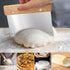 Bench Cutter Scraper, Dough Pastry Bench Scraper and Dough Cutter, Stainless Steel Food Scraper with Grip Handles & Measuring Scale for Baking Kit...