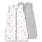 TILLYOU Sleep Sack 18-24 Months - 0.5 TOG Baby Wearable Blanket with 2-Way Zipper, Extra Soft Cotton Sleeveless Sleeping sack 2 Pack, Gray Grown...