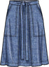 Simplicity Misses Skort and Pull-On Skirt Sewing Pattern Kit, Code S9335, Sizes 6-8-10-12-14, Multicolor...