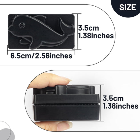 Magnetic Algae Scraper Aquarium Glass Cleaner, Mini Fish Tank Magnetic Glass Cleaner, Fish Aquarium Accessories...