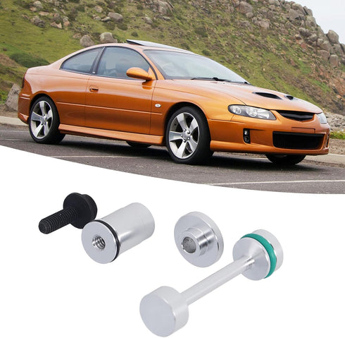 LS Engine Billet Aluminum Oil Diverter Barbell, By Pass Pickup Tube Hold Down Gallery Plug Set for LS Engines LS1 LS2 LS3 LS6 LS7 LS9 LQ4 LQ9 4.8L...