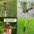 Heavy-Duty Stand Up Weed Puller Head Weed Picker Tool Gardening Hand Tools for Dandelion, Weeder Root Tool Made with Cast Steel No Bending,for Bac...
