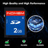 INDMEM SD Card 2GB Class 4 Flash Memory Card 2G SLC Stanard Secure Digital Cards (1PC)...