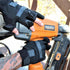 + Universal Series Glove + 3 Finger Retractable Finger Feature + Fast Access Work & Safety Gloves With Full Hand Protection, Black...