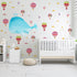 Hot Air Balloon Stencil A4 Size Wall Stencils for Painting for Crafts Reusable Painting Drawing Templates DIY Cloud Stencils for Painting on Wood ...