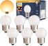 G40 Low Watt LED Light Bulbs 1.5W Soft Warm White 2700K G14 Energy Saving Bulb 15 Watt Equivalent Lights Bulb Standard Base E26, night light for B...