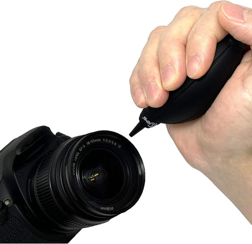 UES Air Blower Dust Blaster for Digital, DSLR, SLR Cameras Sensor Lens Cleaning, Rubber Bulb Air Pump Dust Blower Cleaner - Black...