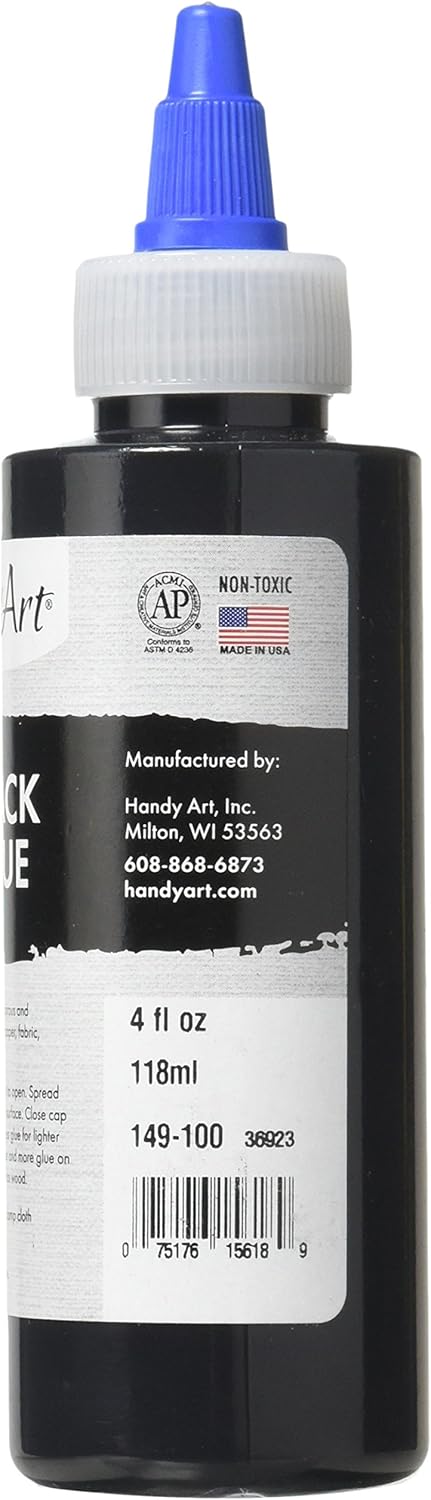 Handy Art 149-100 Handy Art Black Glue, 4 oz...