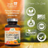 Turmeric Curcumin with BioPerine Black Pepper Extract 2600mg - High Absorption Ultra Potent Tumeric Herbal Supplement with 95% Curcuminoids, Natur...