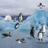 11PCS Realistic Penguin Figurines Toy Playset Mini Penguin Action Figures Polar Animal Educational Toy Penguin Cake Topper Decoration Christmas Bi...
