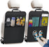 Kick Mats with Organizer - 2 Pack Backseat Protector Seat Covers for Your Car, SUV, Minivan or Truck Seats - Vehicle Back Seat Kids Safety Accesso...