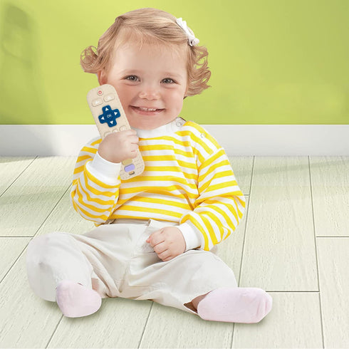Baby Teething Toys, 2Pack Baby Toys 6 to 12 Months, Teething Toys for Babies 0-6 Months, Remote Control Teething Toys, Infant Toys, Baby Teether f...