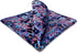 S&W SHLAX&WING Pocket Squares for Men Blue Colours Purple Fuchsia Floral...