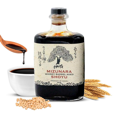 Haku, Mizunara Whisky Barrel Aged Soy Sauce, 12.68 oz....