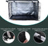 Durable Dog Crate Cover-Double Door, Pet Kennel Cover Waterproof Anti-UV Dog Cage Cover Fit for 24-48 inches Crate -Black...