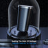 Mini Car Trash Can with Lid, Cup Holder Trash Can for Car with 3 Rolls Mini Trash Bags, Waterproof Small Car Garbage Can for Car Home Office Desk ...