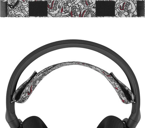 Geekria Flex Fabric Headband Pad Compatible with SteelSeries Arctis 5, Arctis 3 All-Platform Gaming Headphones, Headphones Replacement Band, Heads...