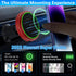 Magnetic Wireless Car Charger Mount,Compatible with MagSafe Car Charger,15W Fast Charging Air Vent Car Phone Holder with 60W Car Adapter for iPhon...