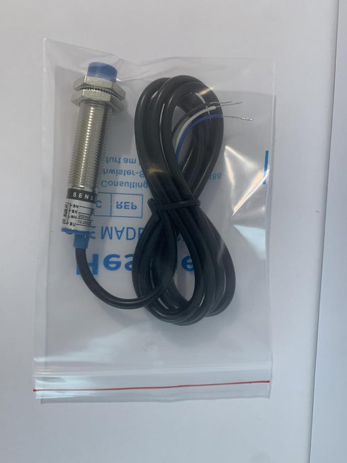 M12 Inductive Proximity Sensor Switch, Non-shield Type, LJ12A3-4-Z/CY, Detector 4mm, 10-30VDC 200mA, PNP NO+NC, 4 Wire...