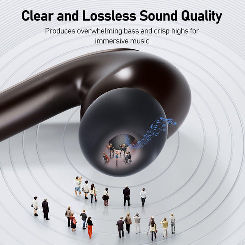 CALCINI Wireless Earbuds, Bluetooth Headphones 5.3 with LED Power Display Charging Case,True Wireless Earphones Deep Bass Stereo Sound TWS Microph...