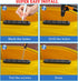 Kayak Track, Kayak Low Profile Track, Kayak Rail, Kayak Accessories Mount Track, Kayak Gear Track for Fishing Rod Holder, Fish Fider, Cup Holder, ...