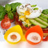 Egg Poacher - Poached Egg Cooker with Ring Standers, Food Grade Non Stick Silicone Egg Poaching Cup for Microwave or Stovetop Egg Poaching, with E...
