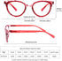 5 Pack Reading Glasses Blue Light Blocking for Women?Fashion Ladies Computer Readers with Spring Hings,Anti Glare/Eyestrain Eyeglasses 2.0...