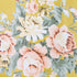 Yifely Vintage Peony Floral Shelving Paper Dark Yellow Peel & Stick Shelf Liner Dresser Drawer Sticker 17.7 Inch by 9.8 Feet...