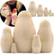 AEVVV Blank Russian Nesting Dolls Set 5 pcs - Unpainted Dolls - Unfinished Nesting Dolls - Russian Nesting Dolls to Paint - Blank Nesting Dolls - ...