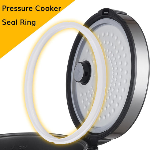 Cooker Sealing Ring for 8QT Instant Pot Replacement Parts, Pot Ring Part for Pressure Cooker, Silicone Seal Ring for iplux80, ip duo80, Smart-80, ...
