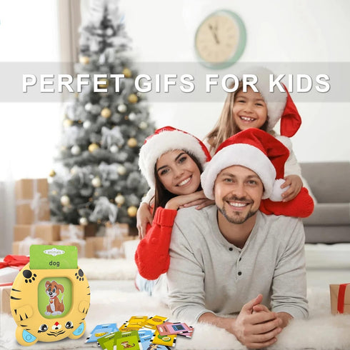 Talking Flash Cards Learning Toys for 2 3 4 5 6 Year Old Kids Toddler Flash Cards, Educational Toddlers Toys Reading Machine with 224 Words, Presc...