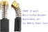 CB407 Motor Carbon Brushes Replacement Set For Makita Power Tools, Rotary Drill, Jig Saw, Hammer Drill, Drill,Electric Screwdriver, Sander, Rotary...