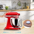 Mixer Slider Compatible with Kitchen aid Bowl Lift 5-8 Qt Stand Mixer Pine Wood - Kitchen Countertop Storage Mover Sliding Caddy for Kitchen Aid 5...