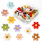 40Pcs Flower Push Pins Flower Cute Pins Decorative Flower Cork Board Tacks for Bulletin Board, Photos Wall Maps, Other Offices Schools Supplies an...