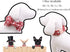 ARING PET Dog Collar Bowtie, Dog Collar with Bow, Adjustable Collars for Dogs Small Medium Large...