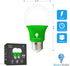 8 Pack A19 LED Red Light Bulb LED Green Light Bulb 120V E26 Base 9 Watt (60-watt Replacement) Red Bulb Red Bulb, Party Decoration, Porch, Home Lig...