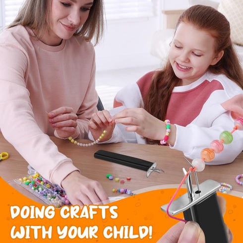 WXJ13 2 Pieces Jewelry Bead Knotting Tool for Create The Secure Knots, Pearl Jewelry Making Tool Professional Bead Knotting Tool for Jewelry Makin...