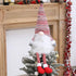 Gnome Christmas Tree Topper,Gnome Christmas Ornaments Santa Gnomes Plush Party Decoration Ornament Supplies...