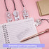 4 Pieces Metal Stencil Bookmark for Bullet Journal Stencils 5.5 x 1 Inch Stencil Template for DIY, Engraving, Painting, bullet journals supplies...