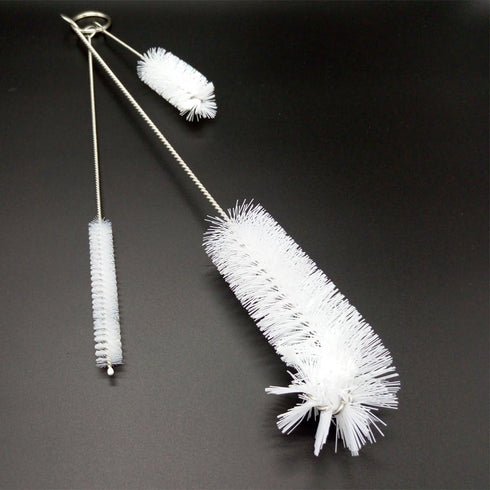 Living and Giving 3Pcs Set of Bottle Cleaning Brushes Kitchen Nylon Multifunction Clean Brush Set (L.&G.)...