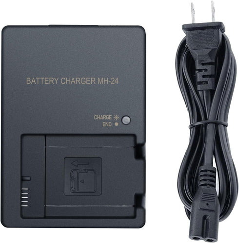 MH-24 Cameras Battery Charger for Nikon EN-EL14 EN-EL14A Battery for Nikon D3100 D3200 D3300 D3400 D3500 D5100 D5200 D5300 D5500 D5600 P7000 P7100...