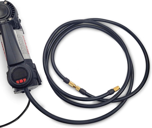 VIAIR 6 ft. Air Extension Hose for Portable Compressors, Black, P/N 00016...