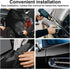 TECKWRAP 11.5"x60" Matte Black Vinyl Wrap Film, DIY Friendly, Durable, with Air Release Technology, Adding Style and Protection to Your Vehicle...