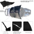 SOONHUA Stroller Sun Cover,Stroller Sun Shade,Breathable Toddler Blackout Blind Anti-UV Protection Baby Sun Shade Universal Awning with Adjustable...