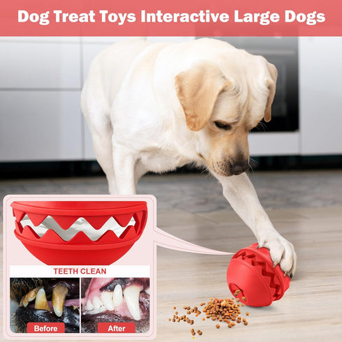 Indestructible Dog Toys for Aggressive Chewers Large Breed, Interactive Dog Toys for Large Dogs, Tough Dog Balls Chew Toys for Aggressive Chewers,...
